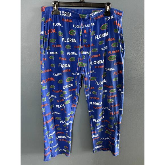 FLORIDA GATORS MENS DRAW STRING PAJAMA PANTS WITH BUTTON FLY SIZE XL SPORTSWEAR - Picture 3 of 8